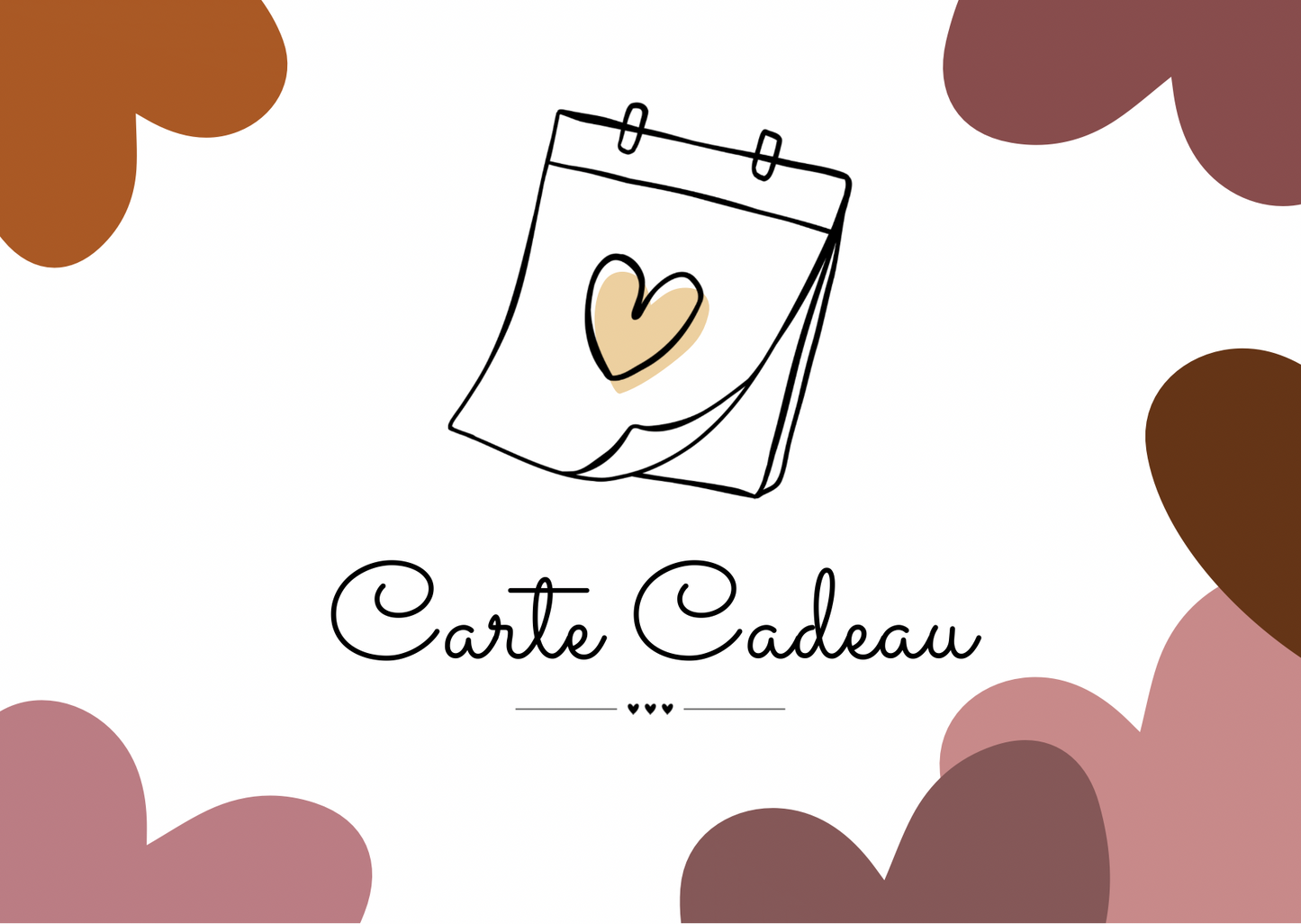 Carte cadeaux dématérialisé