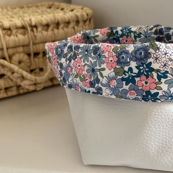 Panière à lingettes lavable