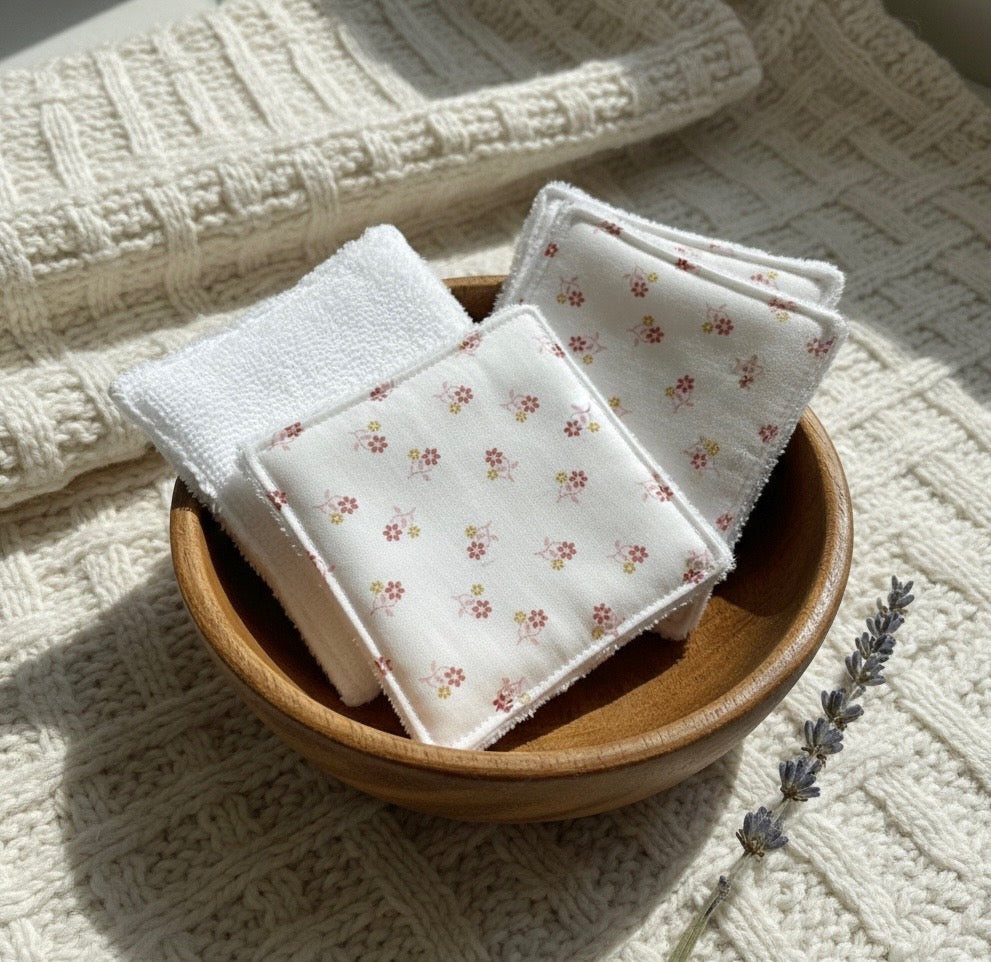 Lingette lavables en lot