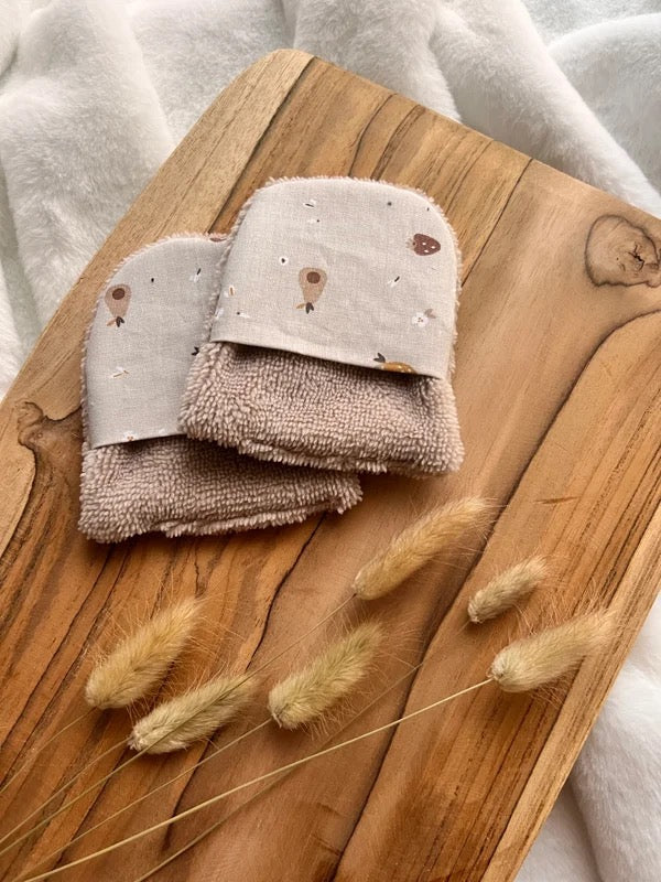 Mini gant de toilette 0-3 ans