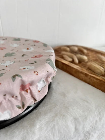 Charlotte couvre plat taille M