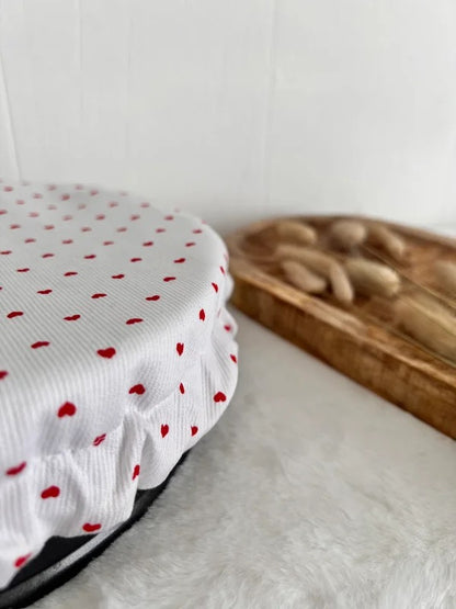 Charlotte couvre plat taille M