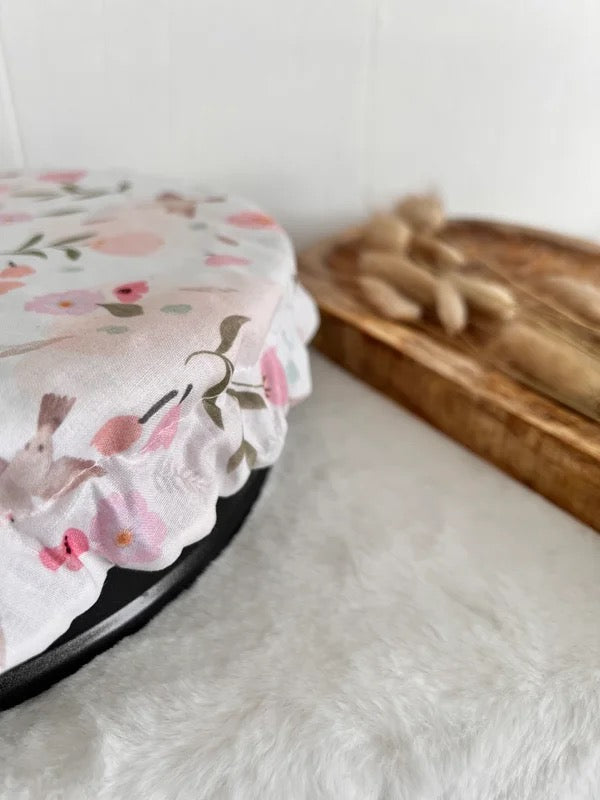 Charlotte couvre plat taille M