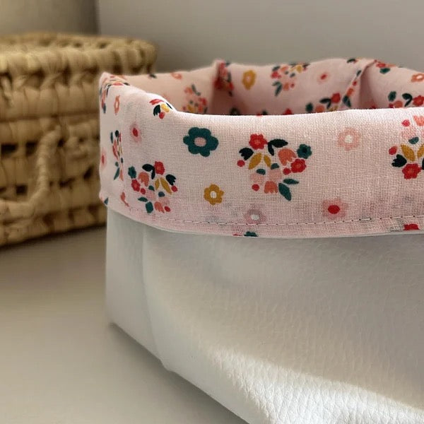 Panière à lingettes lavable