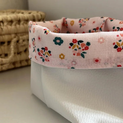 Panière à lingettes lavable