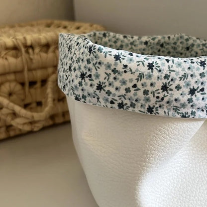 Panière à lingettes lavable